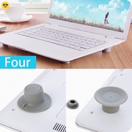 4Pcs Laptop Notebook Laptop Heat Reduction Cooling Pad Cool Feet Suction Cup Stand for Laptop Notebo TCH YKD