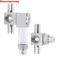 VORTEX Fish Tank CO2 Diffuser, 12/16mm Aquarium CO2 Atomizer CO2 External Atomizer, Practical Alumin