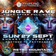 DREAMLAND PsyTrance & PsyTech at Retro Mountain Koh Phangan Jungle Club