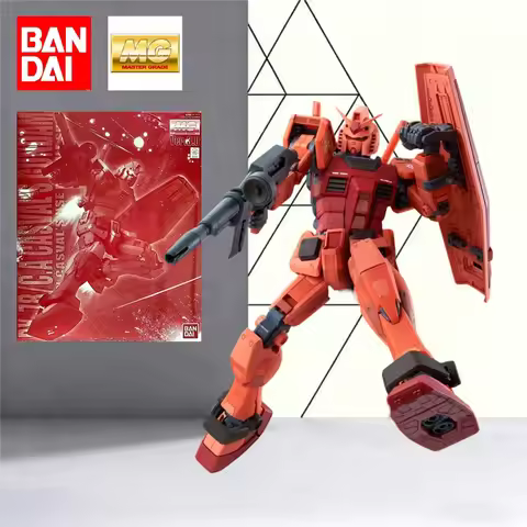 Bandai MG 1/100 RX 78 C A Casval Custom Gundam Ver 3.0 Assembly Model Movable Red Tone Mobile Suit F
