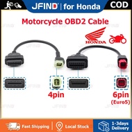 【Local Stock】for Honda 4pin & 6pin to 16pin Motorbike Motorcycle Scanner Diagnostic Meter Cable OBD2