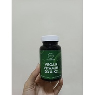 MRM Vegan Vitamin D3 & K2 contains 60 Vegan Capsules
