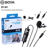 BOYA BY-M1 Omnidirectional Lavalier Microphone For Camera &amp; Phone
