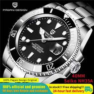 100% Pagani Design watch for men 40MM automatic men watch Seiko NH35A 100M Waterproof mechanical  mens watches PD-1661