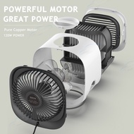 🔥Ready Stock in Malaysia🔥Mini Portable Air Cooler Car Fan/Adjustable Mini Speed USB Aircond Fan