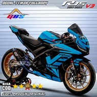 Viral - Decal R15 V3 Sticker Decal Motorcycle R15 V3 Striping R15 V3 Sticker Yamaha R15 V3 Fullbody