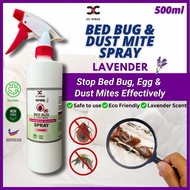 (2 botol )(Lavender ) CC Bed Bug Spray Pepijat Katil Spray Tilam & Sofa Tak Digigit Lagi 500ml