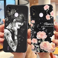 Casing for ITEL P37 VISION 2S Phone Case Itel P651L Soft Silicone Black Cover For itel vision 2s Tat