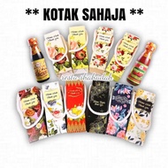 100pc KOTAK || BOX DOORGIFT KICAP SOS MINI