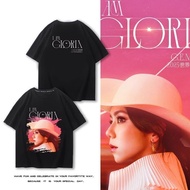 New Arrival G.E.M Deng Ziqi 2025 I AM GLORIA World Tour Concert 2.0 Merchandise Short-Sleeved Suppor