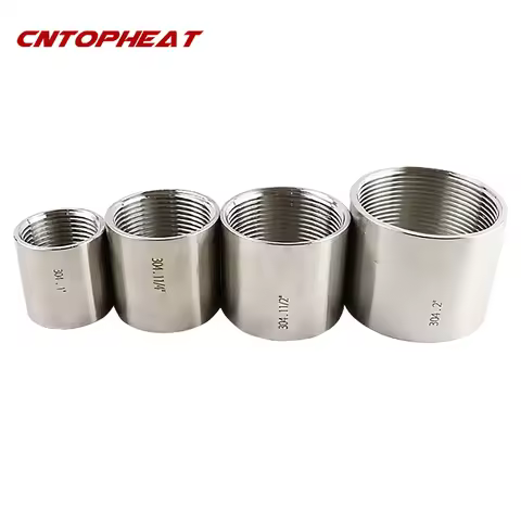 DN25/DN32/DN40/DN50 Stainless Steel Internal Thread Water Heater Element Accessories 304 Stainless S