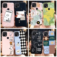 Casing Oppo A15 Case A15S Case Mewah Silikon TPU Soft Shell Casing