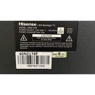 Hisnse model :40N2176P.
