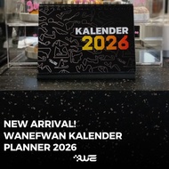 WANEFWAN Desk Calendar F1 Planner 2026 | Desk Calendar A5