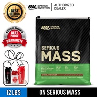 Optimum Nutrition Serious Mass 12lbs - ON Weight & Mass Gain, Muscle Building, Bulking & Sizing