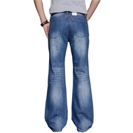 Big Flared Jeans Men's Flared Pants Trousers Korean Version Slim-fit Big Flared Men's Pants Korean V
