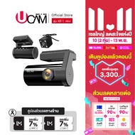 กล้องติดรถยนต์ UCAM รุ่น K811mini หน้าและหลัง wifi gps ความเร็ว ดูผ่านมือถือได้ FULLHD อุปกรณ์เสริมค