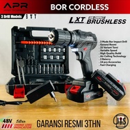 JAPAN MESIN BOR 20V TANPA KABEL BATERAI CORDLESS DRILL MAKITA UCHIHA