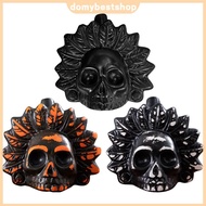 Authentic Aztec Whistle Loud Screaming Aztec War Whistle Skull Whistle for Halloween Prank Props