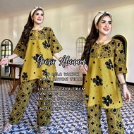 CP BUNGA WAJIK - ADIL DILA - THICK FABRIC LONG TROUSERS SET