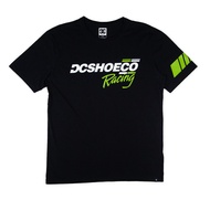 DC Mens Shoe Co Racing Black Short Sleeve T-Shirt