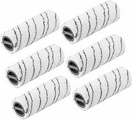 NIYATA Set of 6 Replacement Parts for Karcher, Microfibre Roller Set for Kärcher FC7 FC5 FC3, Roller
