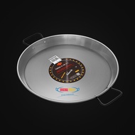 38 cm Carbon steel Induction Paella Pan for 8 people