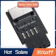 USB 2.0 Front Panel Header USB 9Pin to USB 2.0 Type-E Internal Adapter Motherboard Plug Adapter