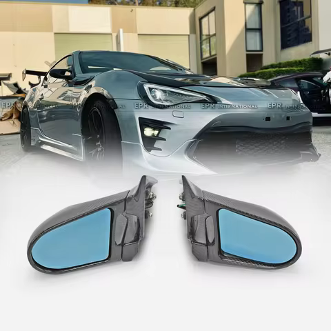 For FT86 ZN6 / BRZ ZC6 Aero Mirror (Left/Right Hand Drive) - Comes with OE Mirror Delete Kit,Side Ae