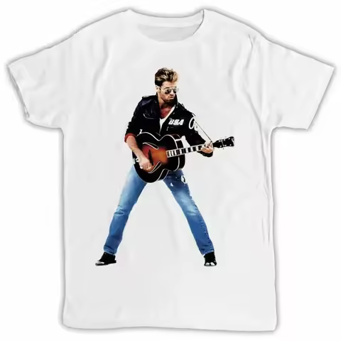 GEORGE MICHAEL FAITH T Shirt Retro Cool Music WHAM 80s UK