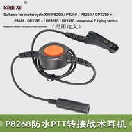 XIERDE Accessories Suitable for GP328D/D8235/APX7000/APX1000i/APX900 Hand Tactical PTT to 7.1mm Head