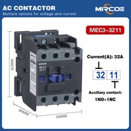 6A to 95A NEW AC Magnetic Contactor CJX2(LC1-D) for Motor Starter and Electrical Control Panel 220V-