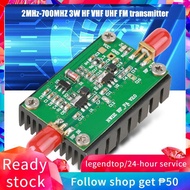 【Ready】2MHz-700MHZ 3W HF VHF UHF FM Transmitter RF Power Amplifier