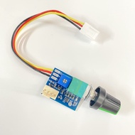 Taidacent 2510-4P 3P Manual 4 Wires 0-5V 12V Fan Speed Controller PWM Speed Control On Off Switch fo