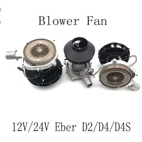 For Eberspacher Airtronic D2 D4 D4S 12V 24V Blower Fan Motors Assembly For Truck Cabin Diesel Air Pa