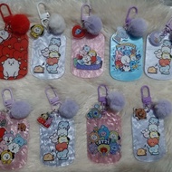 BT21 BTS keychain tag