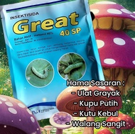 Pembasmi Ulat Grayak Great 40 SP 100 gram