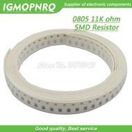 300pcs 0805 SMD Resistor 11K ohm Chip Resistor 1/8W 11K ohms 0805-11K