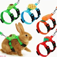 (RSMY)Rabbit Leash Rabbit Accessories Adjustment Prevent Escape Rabbit Clothing For