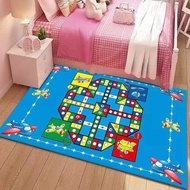 3D Printed Carpet Children Cartoon Educational Game Carpet Climbing Mat Bedroom Living Room Carpet F