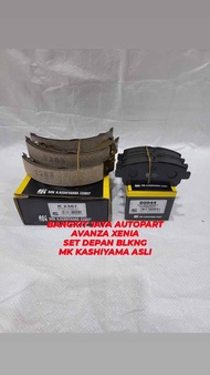 KAMPAS REM DEPAN BELAKANG MK KASHIYAMA AVANZA XENIA K2367 D0044