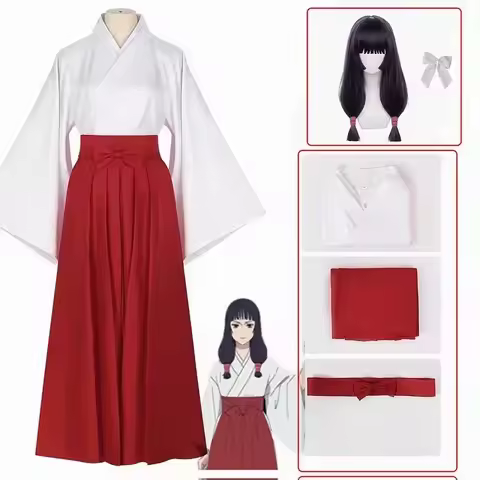 Anime Jujutsu Kaisen Iroi Utahime Cosplay Costume Iori Utahime Kimono Uniform Wig Full Suit For Wome