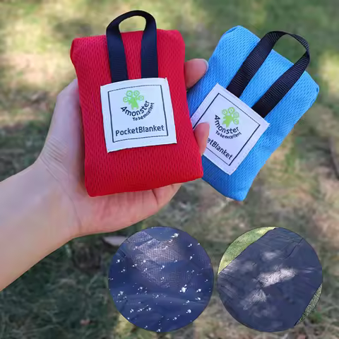 Outdoor Picnic Mat portable Ultra-thin pocket mat waterproof Sandproof mat beach mat Lightweight Fol