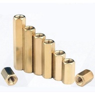 Brass Spacer FF M3 hexagonal Screw M3x30+6 High 30mm 30 mm 3cm 3 cm