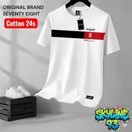 SEVENTY Original T-shirtEIGHT for Men and Women Cotton 24s /14 Seventy eight T-shirt/ 78 T-shirt/ Me