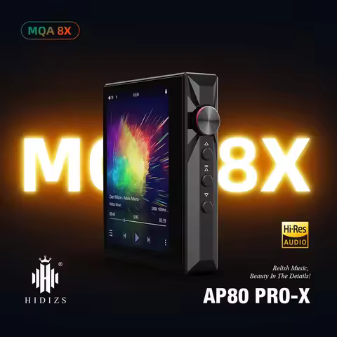 Hidizs AP80 Pro X HIFI Bluetooth MP3 Portable Music Player ES9219C USB DAC MQA FLAC LDAC DAP AP80 Pr