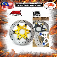 (245MM) EDGE RACING DISC PLATE STAINLESS STEEL BUTTON LC135/Y15ZR