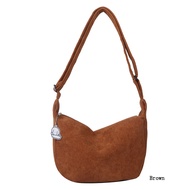 SAMBAG 4009 Lazy Wind Cordury Bag Retro Canvas Crossbody Shoulder Bag Women Large Student Tote Bag