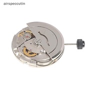 airspeccutin 1Pcs 2813 Watch Movement 3 Hands Single Calendar Automatic Mechanical Movement For 2813