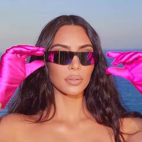 Y2K Sunglasses Eyewear Steampunk Sports Punk Goggles Fashionable Future Style